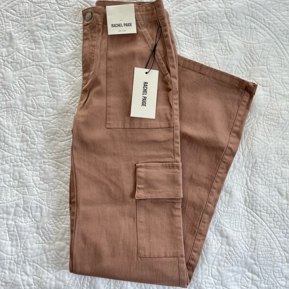 Flared Cargo pants low rise - Picture 2 of 4